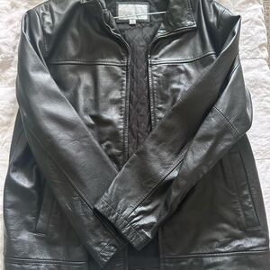Wilson’s Leather Black Leather Jacket